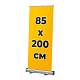 Мобильный стенд Роллап DLC алюминий, 85x200см, 1,9кг