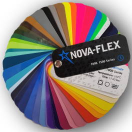 Цветовой веер для плёнок WITPAC NOVA FLEX PREMIUM WEED-EX, и LOWTEMP, A4								