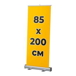 Мобильный стенд Роллап DLC НО алюминий, 85x200см, 1,9кг								