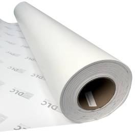 Самоклеящаяся легкосъёмная пленка DLC Milk White N1101 REM 1,26 x 50 м, белая, матовая - фото 3                                    title=
