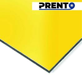 Алюминиевая композитная панель желтая 3мм 0,21 121 RAL 1023 Prento Bond 1500*4000мм  								